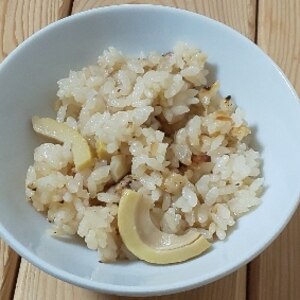 タケノコご飯　2種